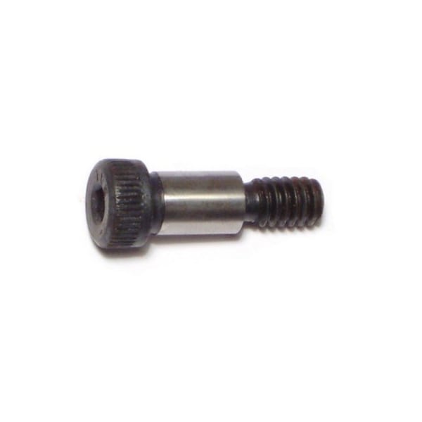 Midwest Fastener Shoulder Screw, 18 (Coarse) Thr Sz, 7/16 in Thr Lg, 1/2 in Shoulder Lg, Steel, 5 PK 71588 - main